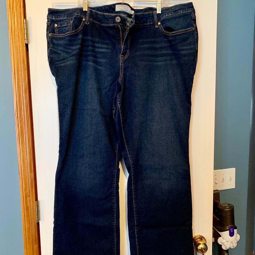 Torrid jeans.